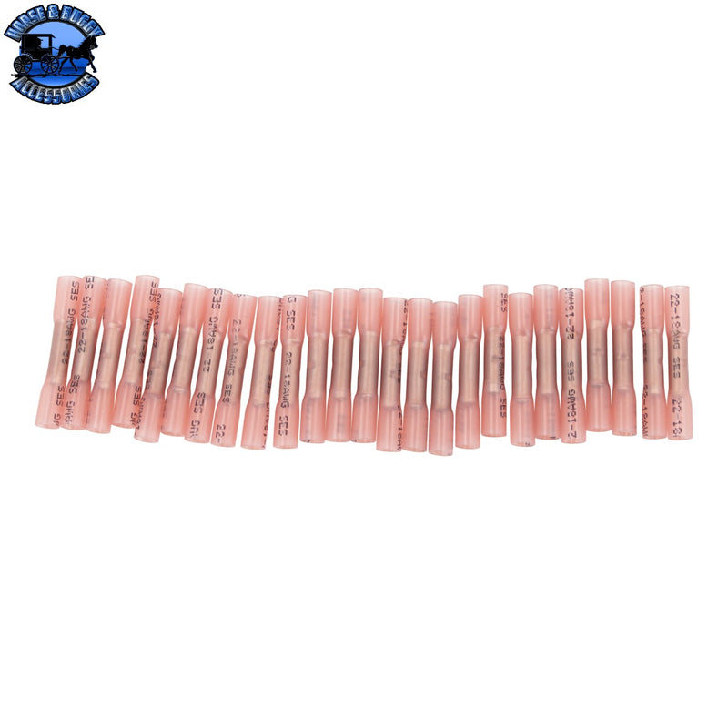 UP-98469 22-18 Red CS Butt Connector (25-Pack)