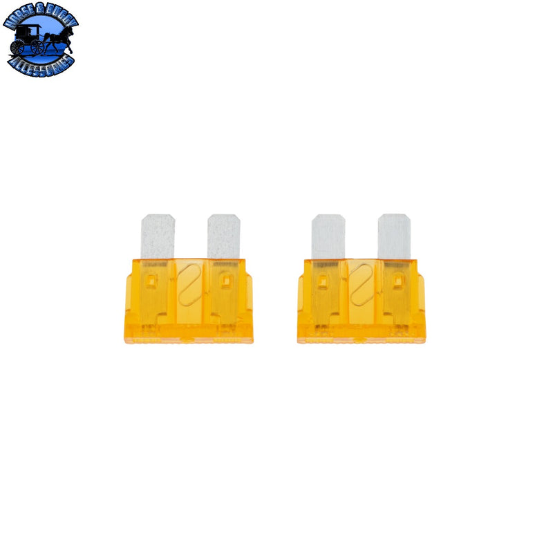 UP-98471 5 Amp Orange ATC/ATO Fuse (2-Pack)