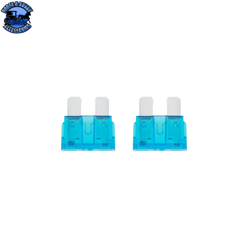 UP-98473 15 Amp Blue ATC/ATO Fuse (2-Pack)