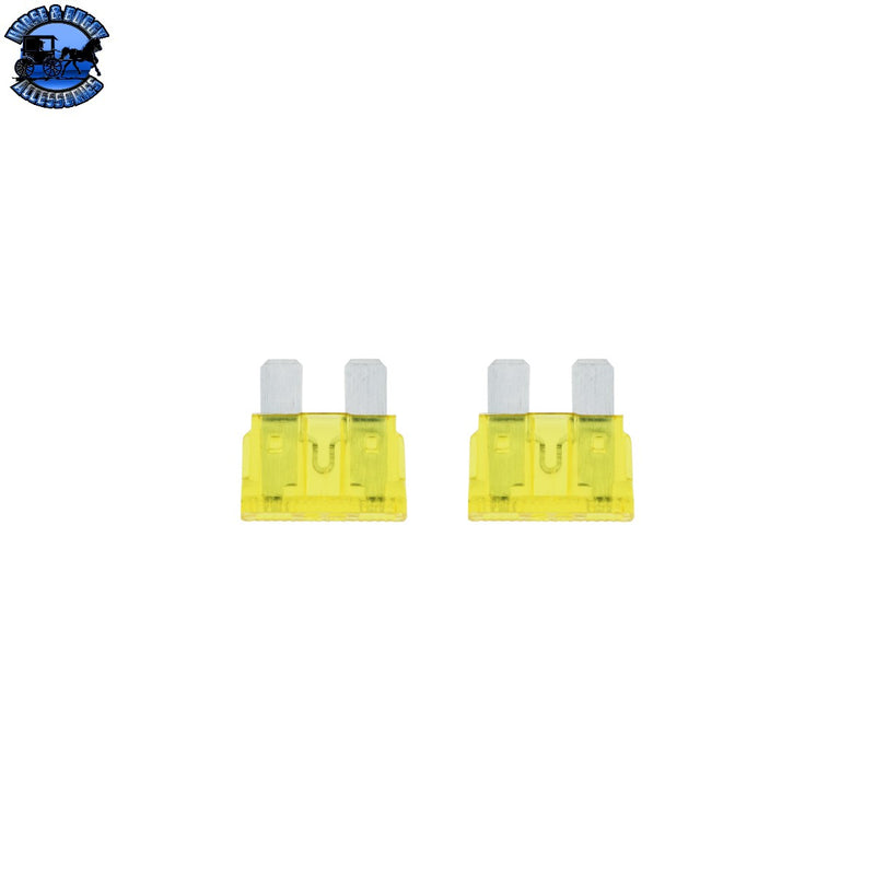 UP-98474 20 Amp Yellow ATC/ATO Fuse (2-Pack)