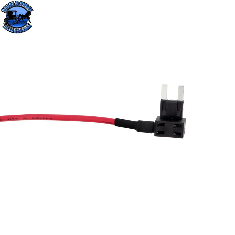 UP-98476 10 Amp Mini Fuse Circuit Connector Addition 1 Pc