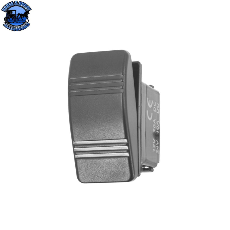 UP-98484 Black SPST On/Off Rocker Switch (Carling Style) 1 Pc