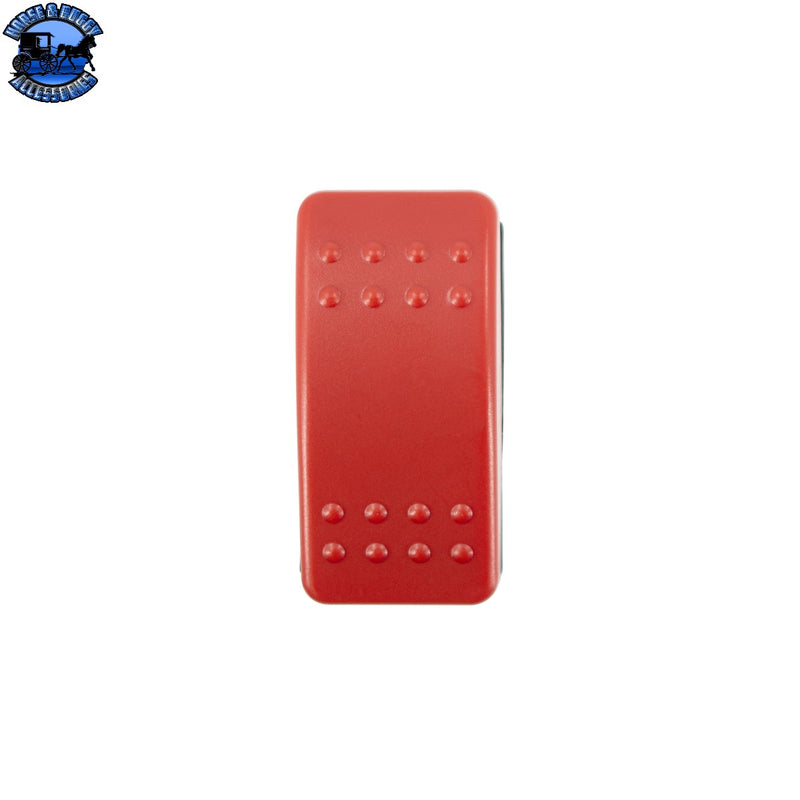 UP-98489 Red SPST Mom. Off/On Rocker Switch (Carling Style) 1 Pc