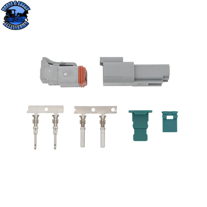 UP-98499 2-Wire Deutsch Style Amphenol AT Connector Project Kit 8 Pcs