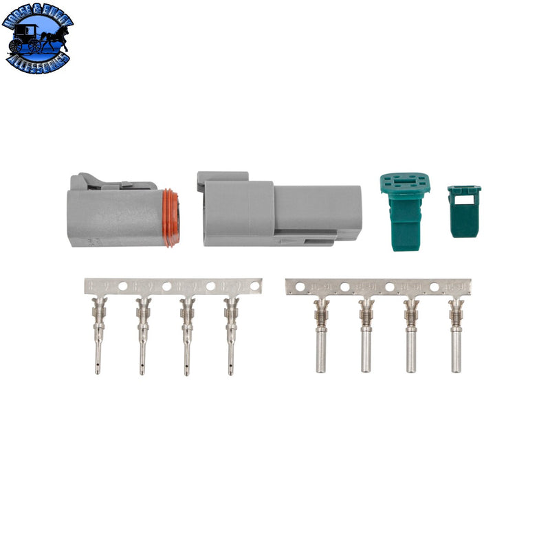 UP-98501 4-Wire Deutsch Style Amphenol AT Connector Project Kit 12Pcs