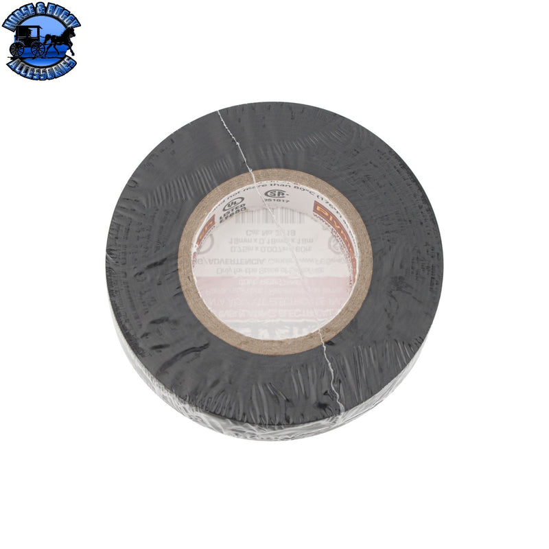 UP-98521 Vinyl Electrical Tape - Black .75"X.007"X60Ft 1 Roll