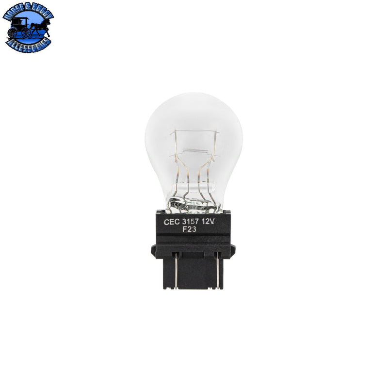 UP-98527 #3157 Incandescent Bulb, S-8 D.F. Wedge (W2.5X16Q)12.8/ 14V 2.10/ .59A 32/3CP(P27/7W)