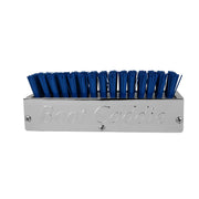 CHROME  ALUM. BOOT CADDIE W/ BLUE BRUSH & AMBER/AMB 6 LED LIGHT Midnight Blue