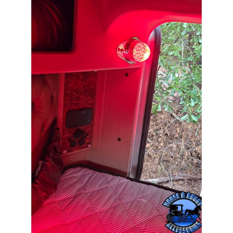 kw tear drop map light round switch hole watermelon conversion plate 304s.s. #1014