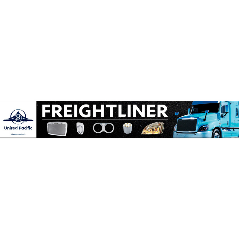 46" X 7" Freightliner Header Sign