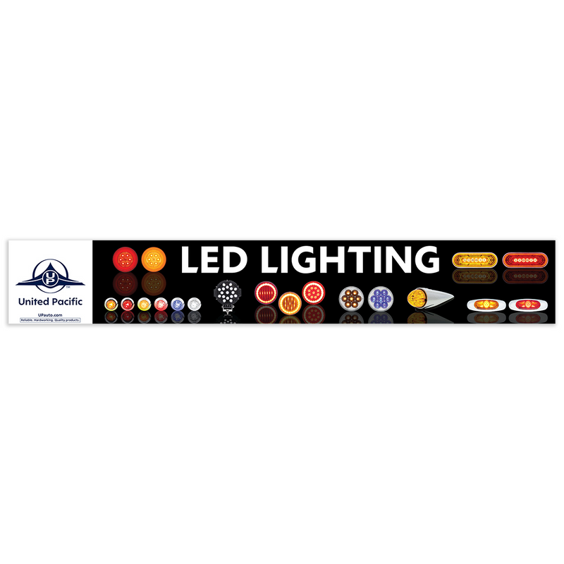 46" X 7" LED Header Sign