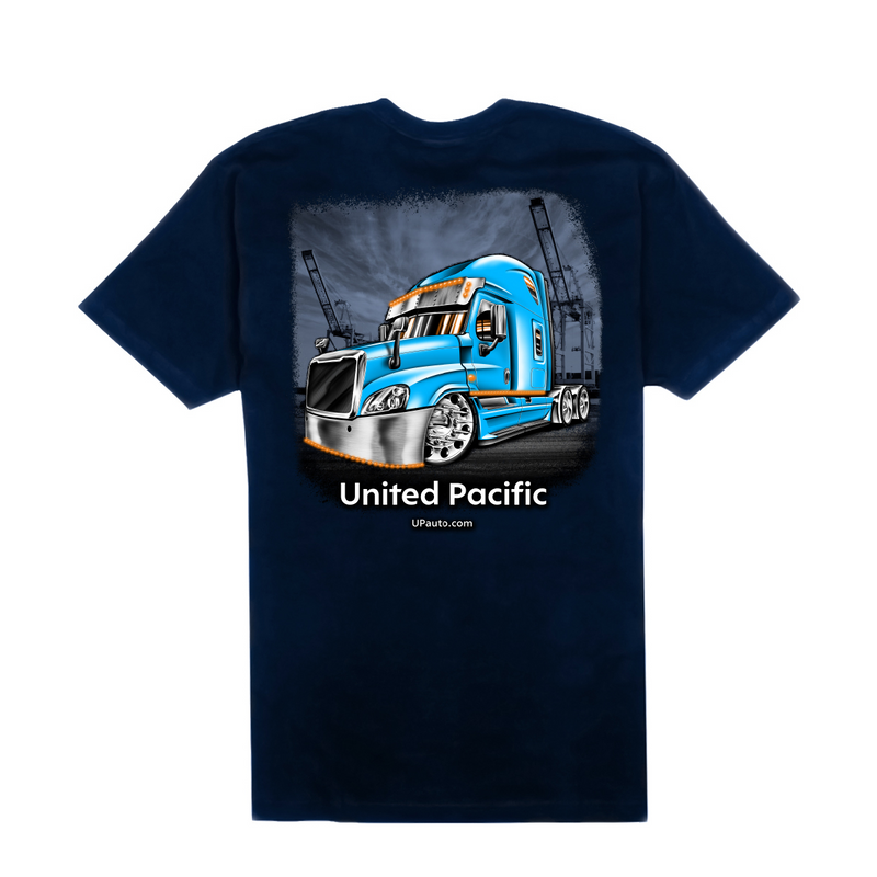 United Pacific Freightliner Truck T-Shirt - Large