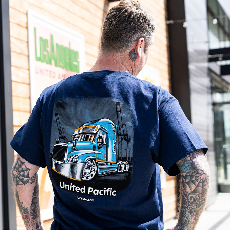 United Pacific Freightliner Truck T-Shirt - X-Large