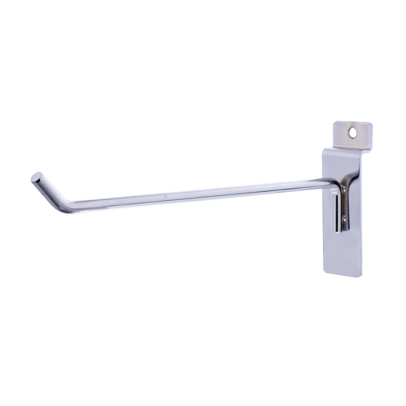 UP-99173 Chrome 8" Slatwall Hook