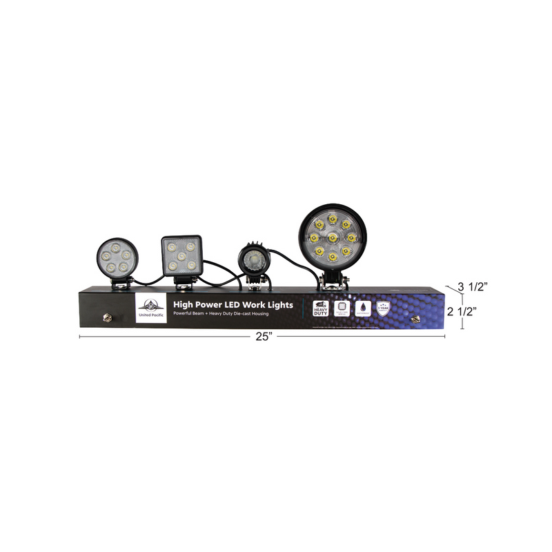 United Pacific Work Light Display With 36461, 36462, 36506, 36965