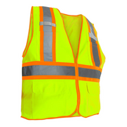 RigGear High Visibility Reflective Yellow Safety Vest-Small