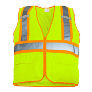 RigGear High Visibility Reflective Yellow Safety Vest-Small