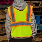 RigGear High Visibility Reflective Yellow Safety Vest-Small