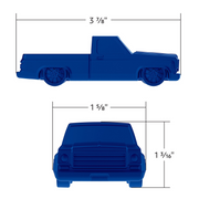 Solid Die-Cast 1973-1987 Chevrolet Truck Style Paper Weight-Indigo Blue