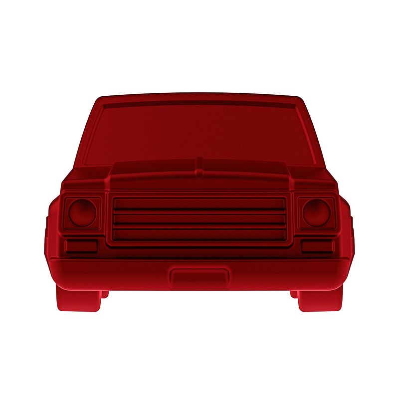 Solid Die-Cast 1973-1987 Chevrolet Truck Style Paper Weight-Candy Red