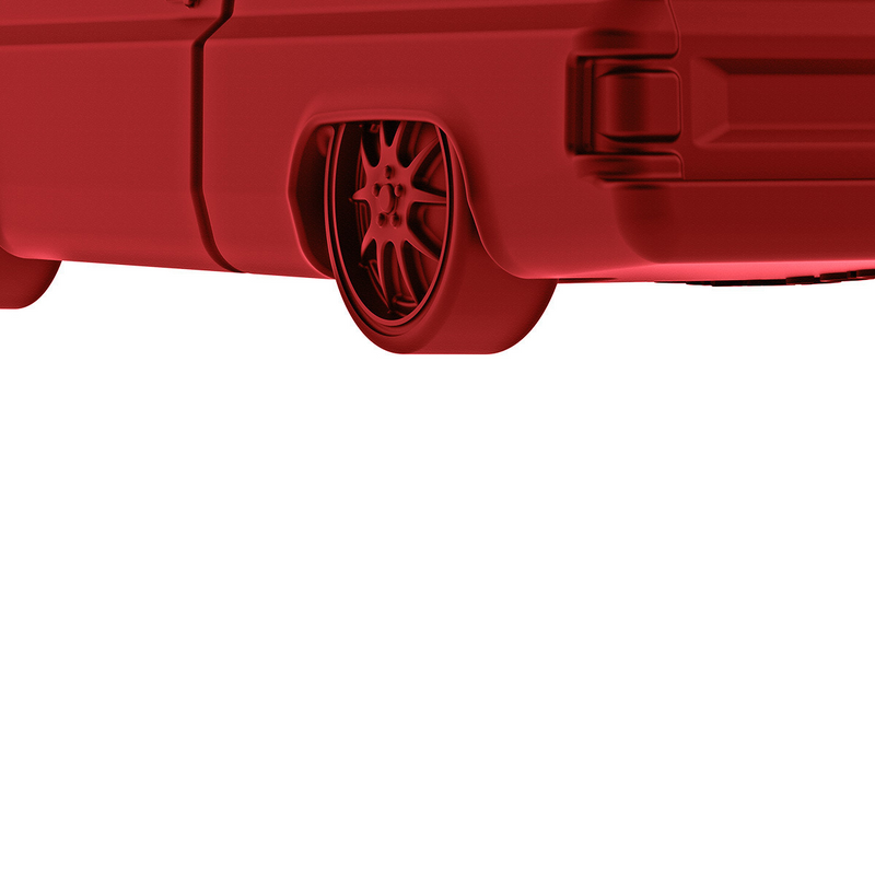 Solid Die-Cast 1973-1987 Chevrolet Truck Style Paper Weight-Candy Red