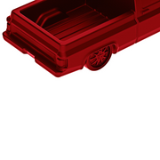 Solid Die-Cast 1973-1987 Chevrolet Truck Style Paper Weight-Candy Red
