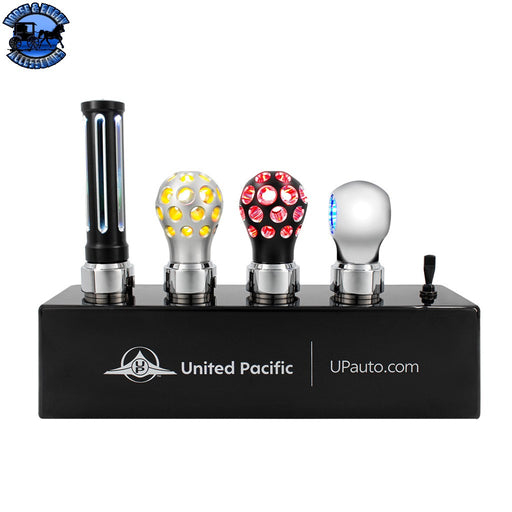 UP-99266 United Pacific LED Gearshift Knob Display-Version 2 Gearshift Display Gray