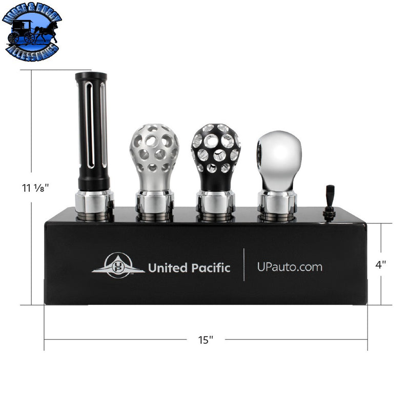 UP-99266 United Pacific LED Gearshift Knob Display-Version 2 Gearshift Display Gray