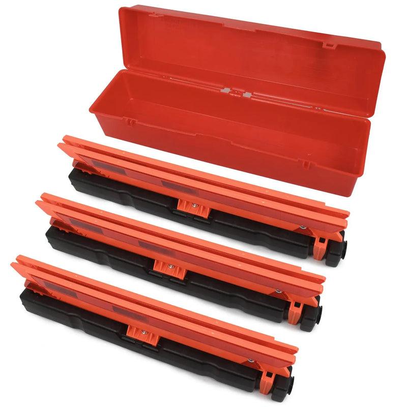 99580 RED WARNING TRIANGLE, SET OF 3 Firebrick