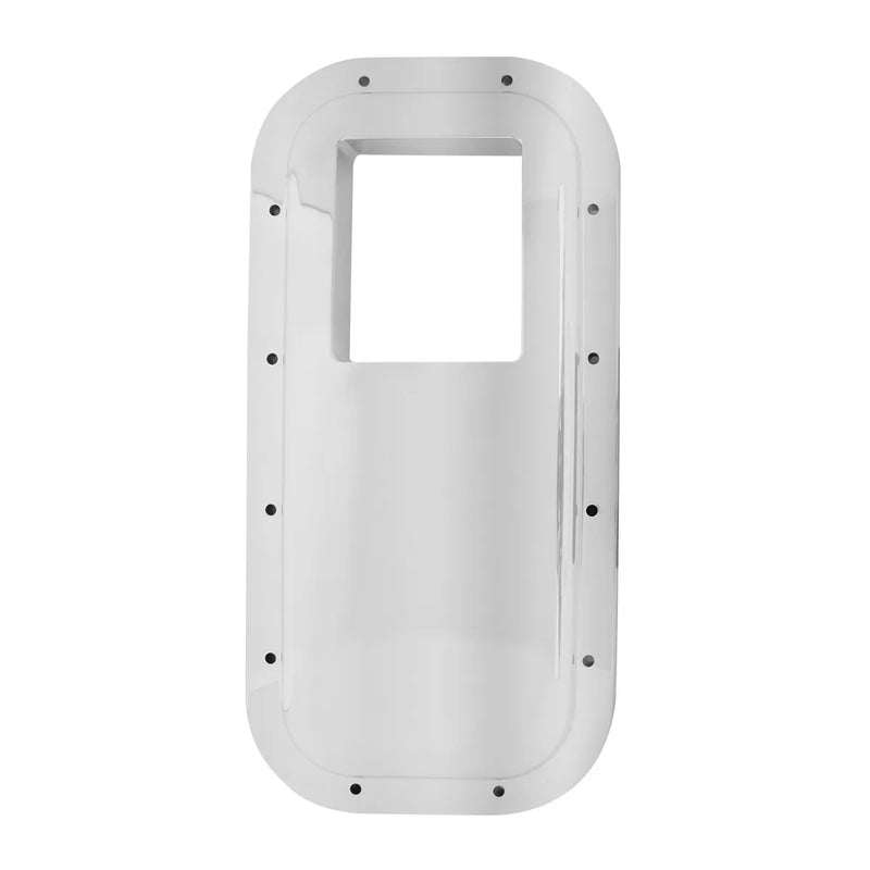 CR. PLASTIC GEAR SHIFT TRIM PLATE FOR PETERBILT Light Gray