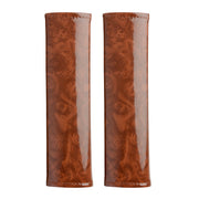 99790 Wood Pattern Seat Belt Comfort Pad Covers