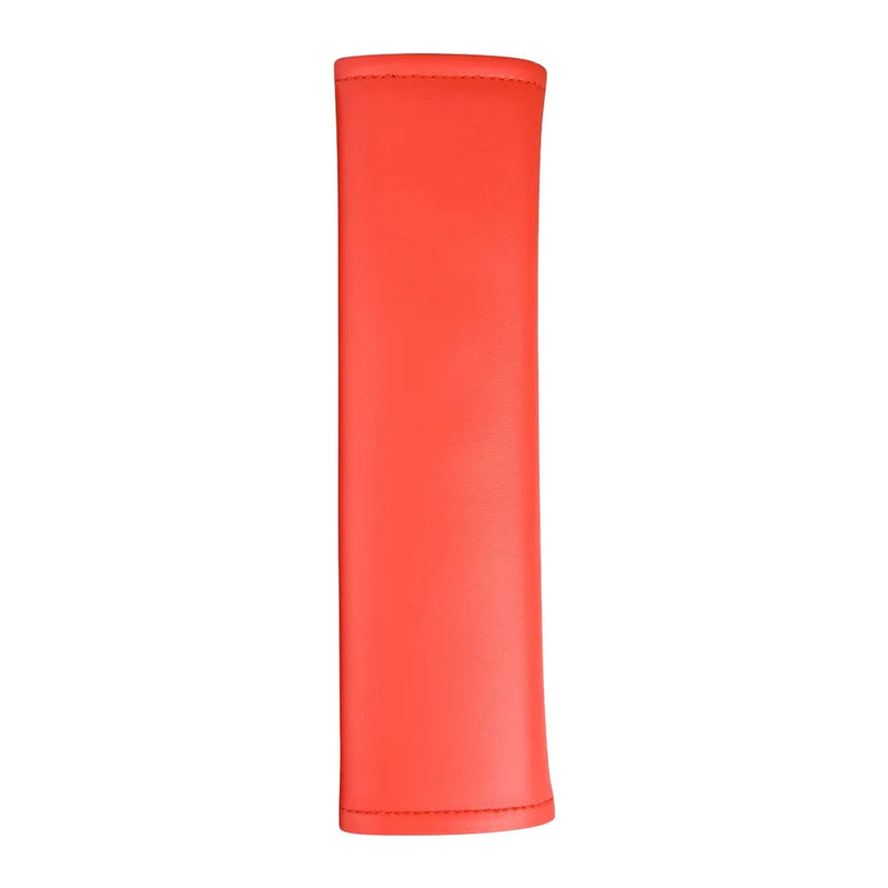 MATTE RED SEAT BELT COMFORT PAD COVER Tomato