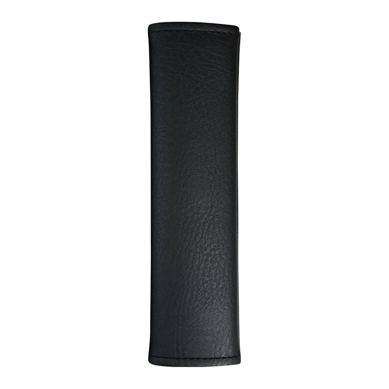 BLACK W/ BLACK STITCHING SEAT BELT COMFORT PAD COVER Dark Slate Gray