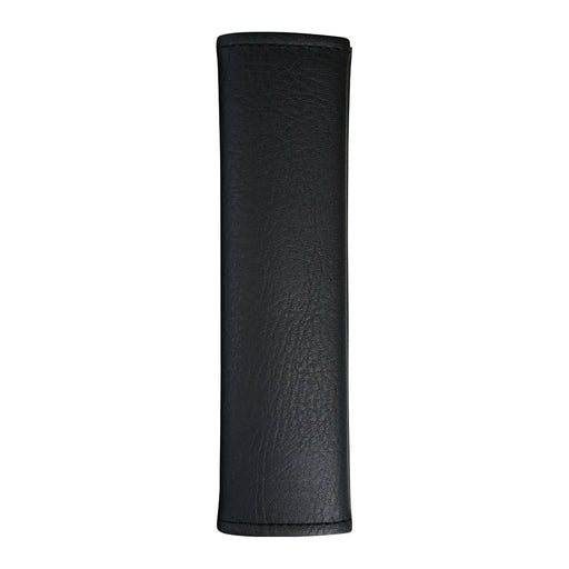 BLACK W/ BLACK STITCHING SEAT BELT COMFORT PAD COVER Dark Slate Gray