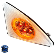 DOUBLE FURY 4 LED FENDER SIGNAL LIGHT FOR 2008-2017 KENWORTH T660 (Choose Color)(Choose Side) FENDER LIGHT Amber and Blue / Driver's Side,Amber and Blue / Passenger's Side,Amber and Green / Driver's Side,Amber and Green / Passenger's Side,Amber and Red / Driver's Side,Amber and Red / Passenger's Side,Amber and White / Driver's Side,Amber and White / Passenger's Side Wheat
