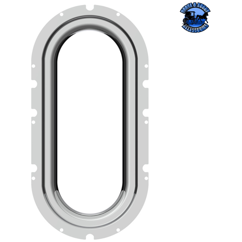 Peterbilt Interior View Window Trim #40904 Window Trim Light Gray