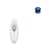 3 AMBER LED REFLECTOR CAB LIGHT FOR 2008-2017 FREIGHTLINER CASCADIA (Choose Color) cab light Amber,Clear Light Gray