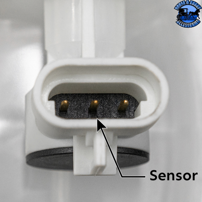 PRESSURIZED COOLANT RESERVOIR & COOLANT LEVEL SENSOR FOR 2013-2021 KENWORTH T680 #26000 Coolant Reservoir and Sensor Gray