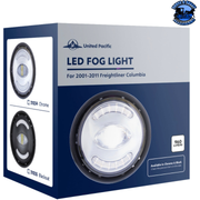 FOG LIGHT FOR 2001-2011 FREIGHTLINER COLUMBIA (Choose Color) FOG LIGHT Chrome,Black Light Gray