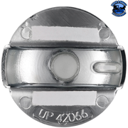 CHROME PLASTIC 2-PIECE HEADLIGHT SWITCH COVER FOR 2008-2017 FREIGHTLINER CASCADIA #42066 Headlight Switch Cover Light Slate Gray