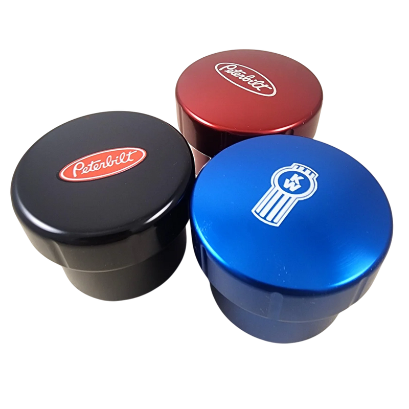 Low Profile Billet Retro Style Brake Knob (Choose Color) (Choose Top)