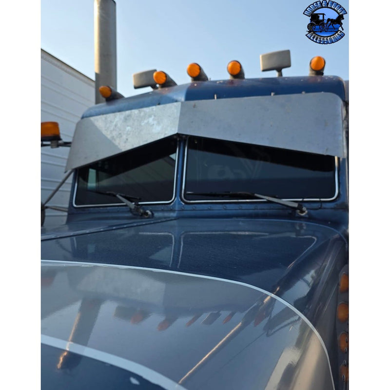 2 Piece Window Bus Glass For Peterbilt 379, 388, 389 , 386 #PFT-BG-379/389-RT