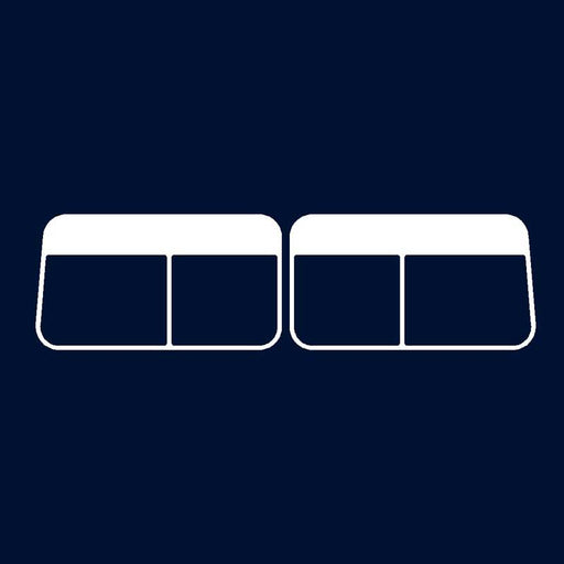 A572007 WINDOW CHOP TOP PR PB 379,388,389 ULTRA SLEEPER 5" SS #A572007 Black