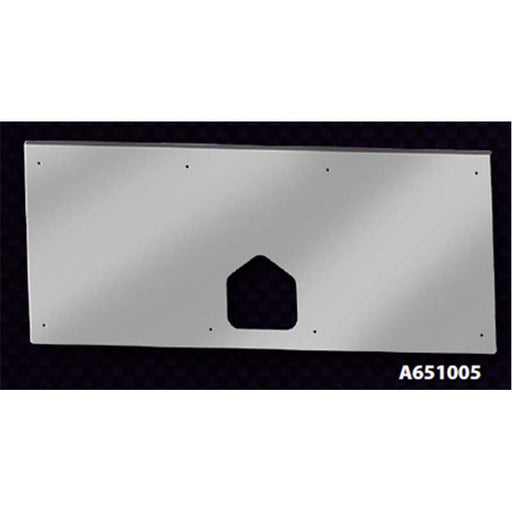 A651005 TOOL BOX COVER EA Peterbilt 388,389 `07-`10 32 3/16" X 13 7/16" SS Dark Gray