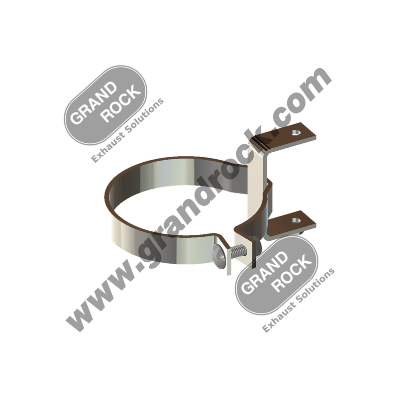 AC-5KWLP  BRACKET, 5" SS POLISHED LEFT KW AEROCAB TOP