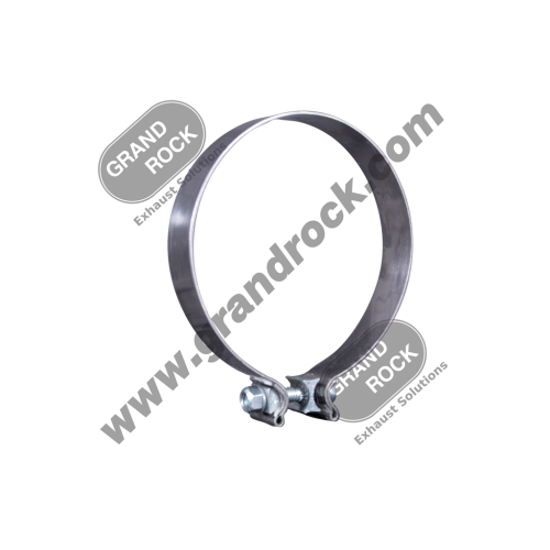 AS-6SSP  CLAMP,6" SS POLISHED  10/BOX, SOLD PER PIECE
