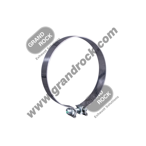 AS-7SSP  CLAMP,7" SS POLISHED 10/BOX, SOLD PER PIECE