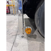 Bumper Light Bracket (1) watermelon light hole universal mount #1030 BUMPER Gray