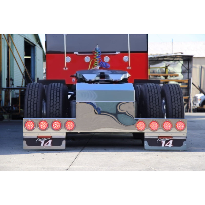 ATA-BP-5040 34'' UPSIDE DOWN REAR T BAR W/4- 4'' LIGHT HOLE ON EACH SIDE