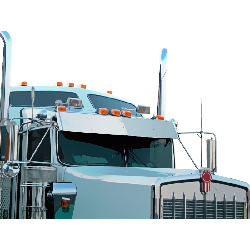 ATA-K-2002 13" Drop Visor (Flat Windshield) (Kenworth W900B/T600 Flat Windshield '82-'24) — K-2002-2.png